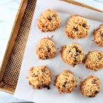 chocolate chip coconut cookies
