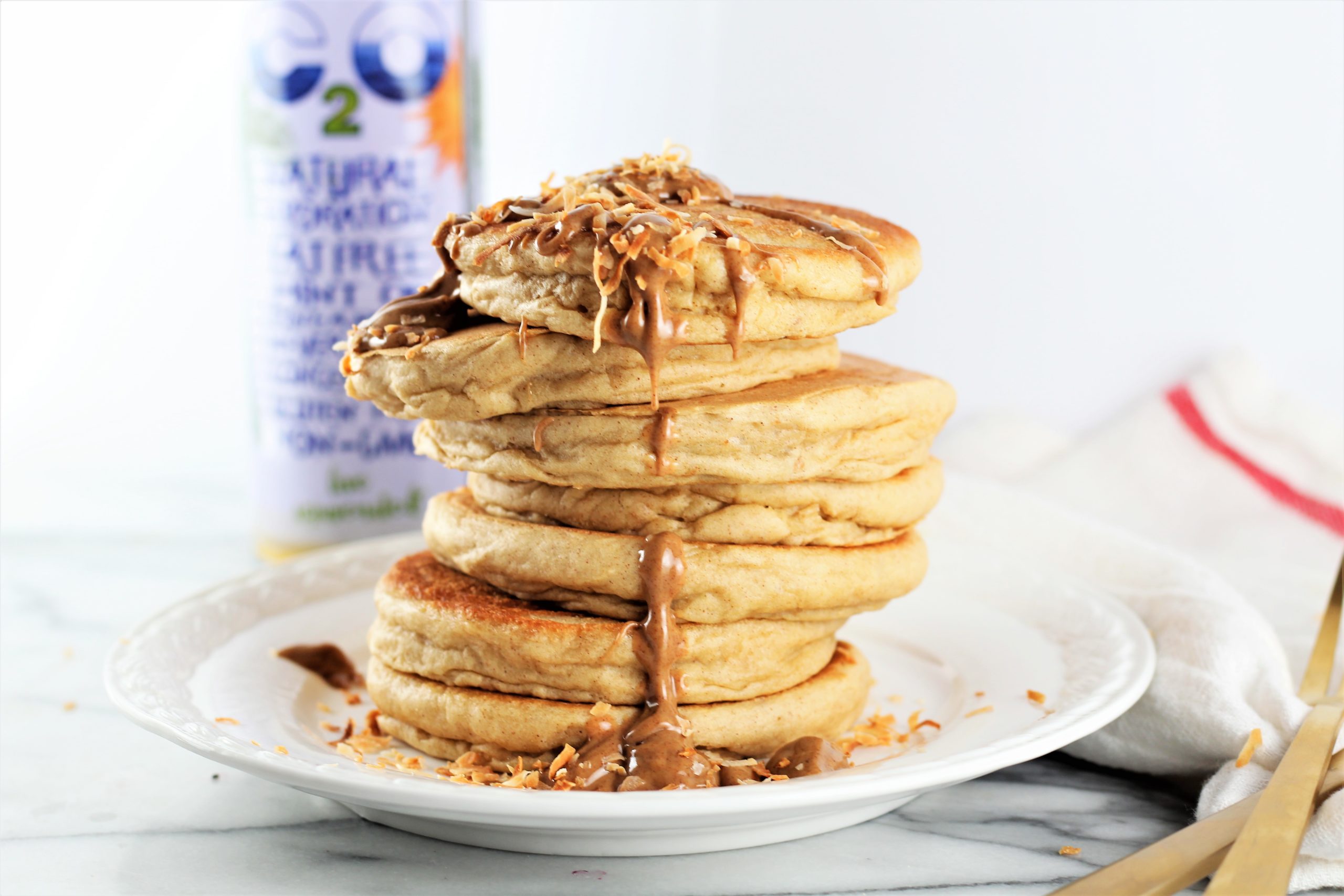 pancakes with almond butter