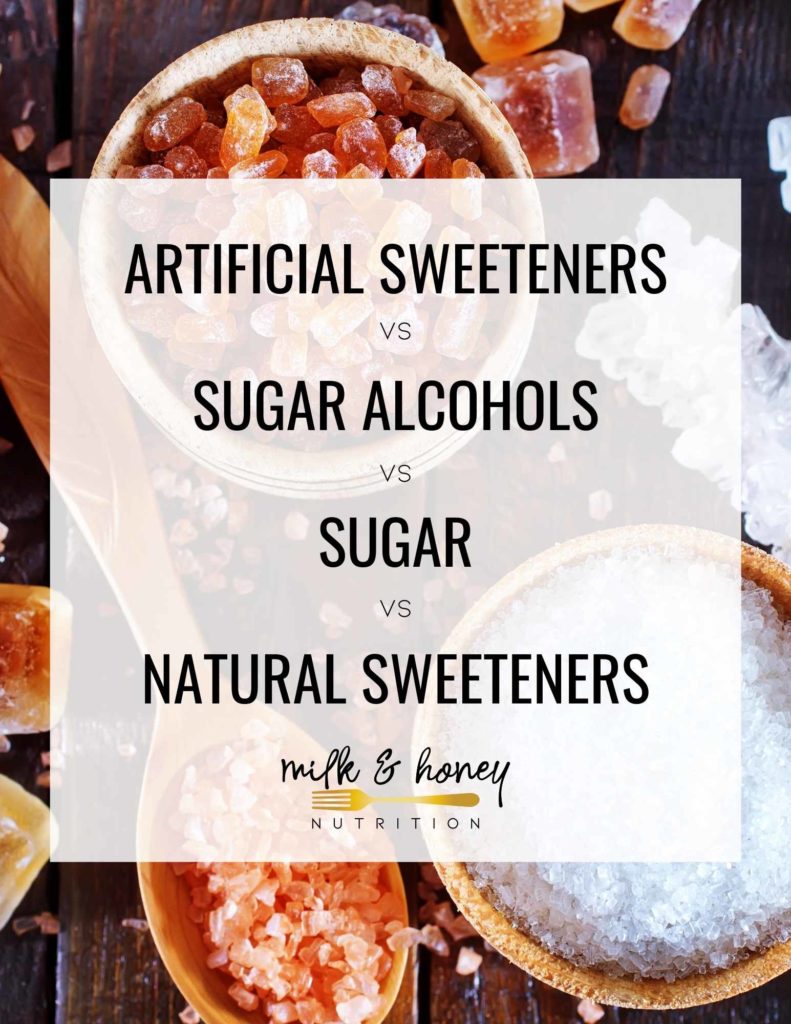 artificial sweeteners cover | Milk & Honey Nutrition artificial sweeteners diabetes