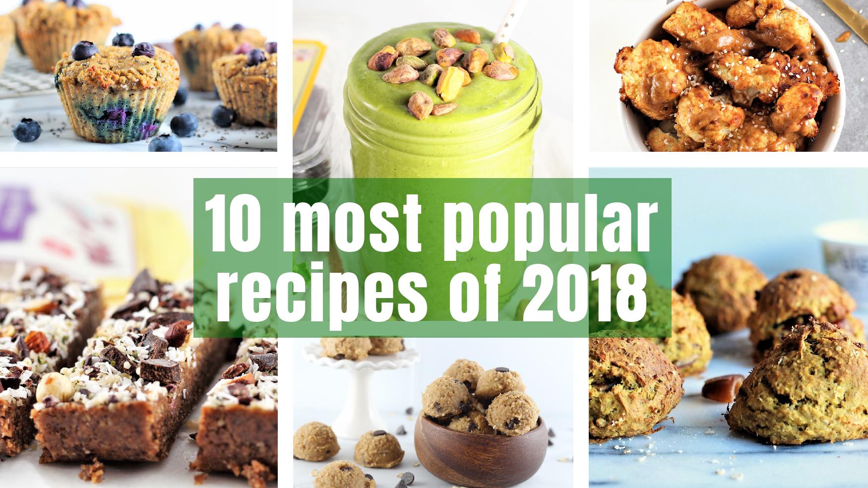  10 most popular recipes of 2018 