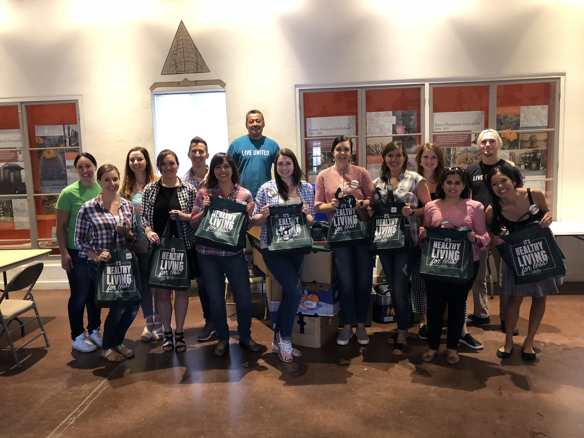  While we were in Scottsdale, we got to help package 175 emergency meal kits that were delivered to families of children in summer school in local Arizona schools. 