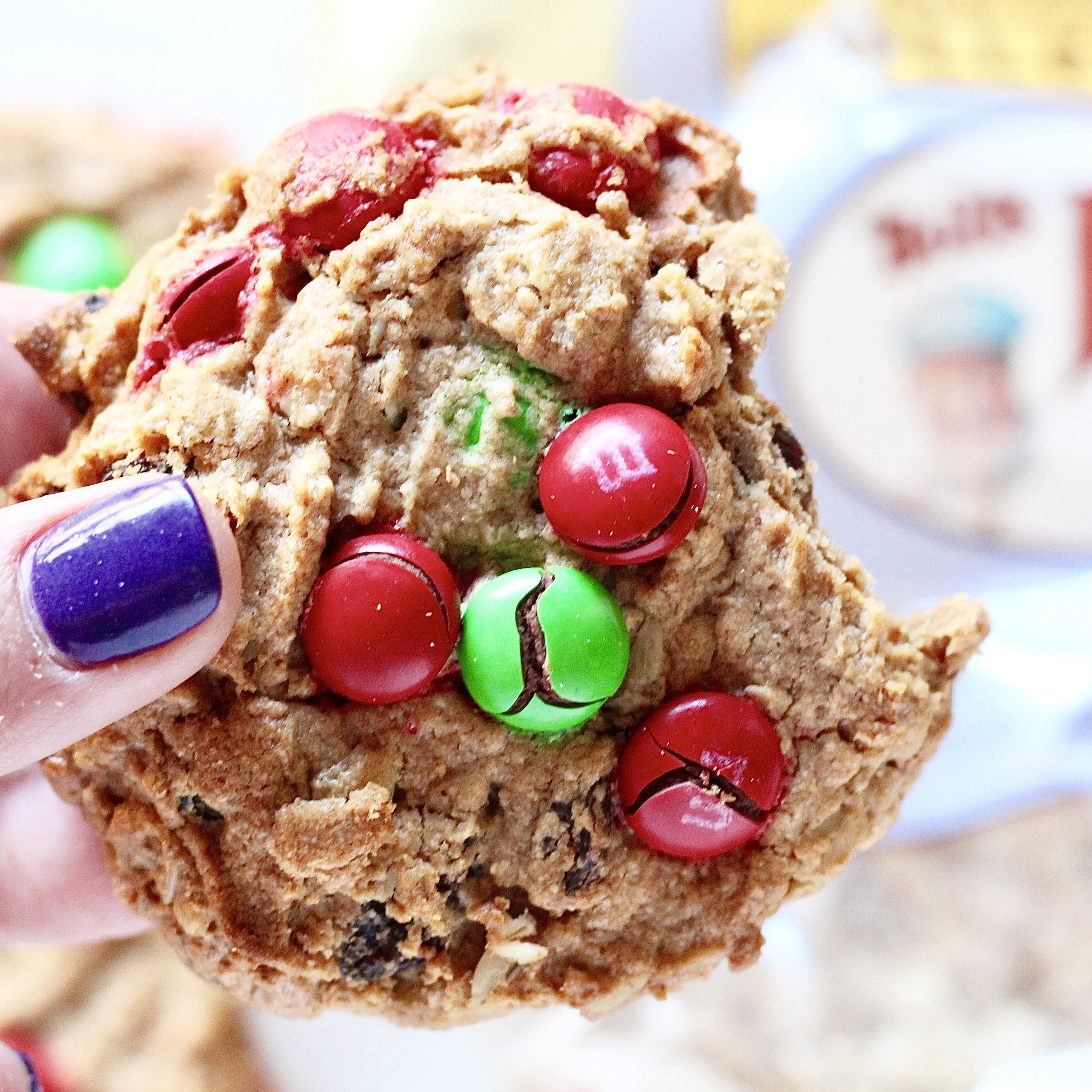 Easy 5 Ingredient Christmas Cookies | Milk & Honey Nutrition