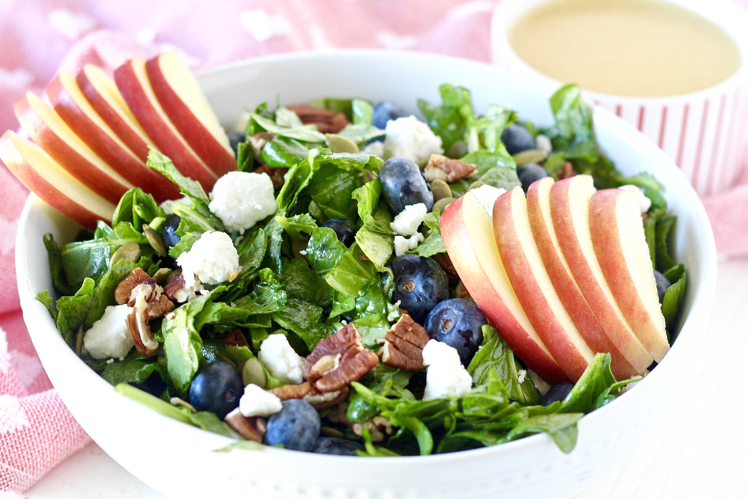  Heart Healthy Blueberry Apple Salad 