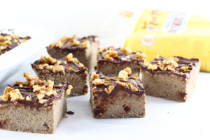 High Fiber Orange Chocolate Cookie Dough Bars