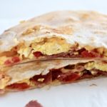 Low Carb Breakfast for Dinner Quesadilla