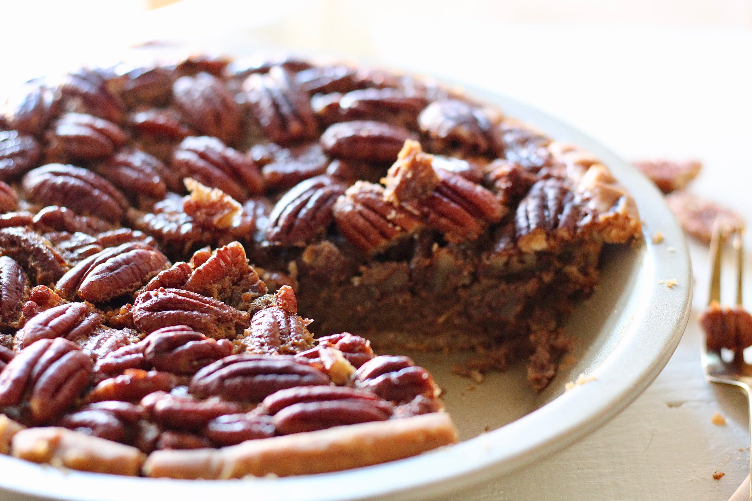  Lower Sugar Pecan Pie 