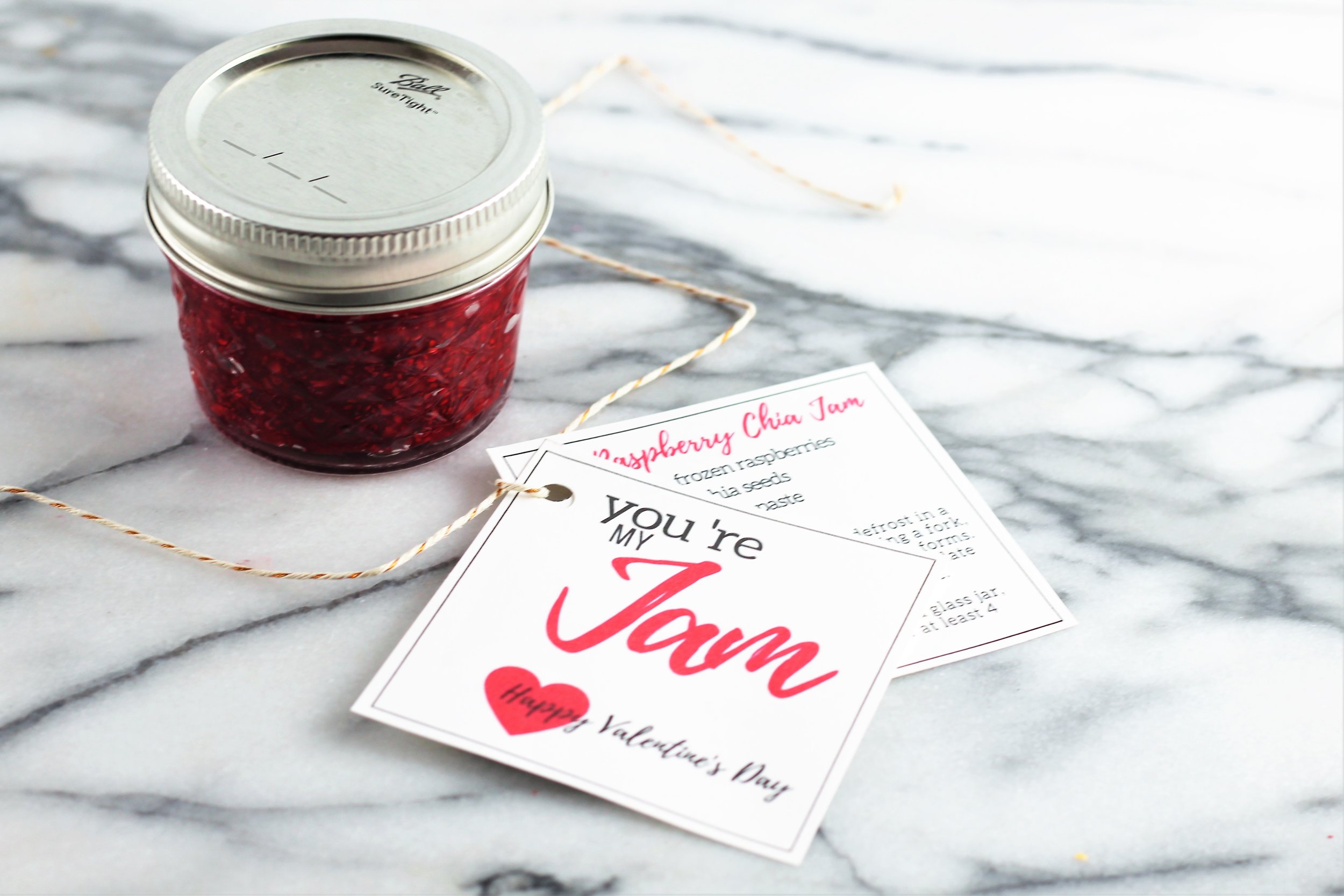 you're my jam free printable Valentine's Day cards (funny food puns)
