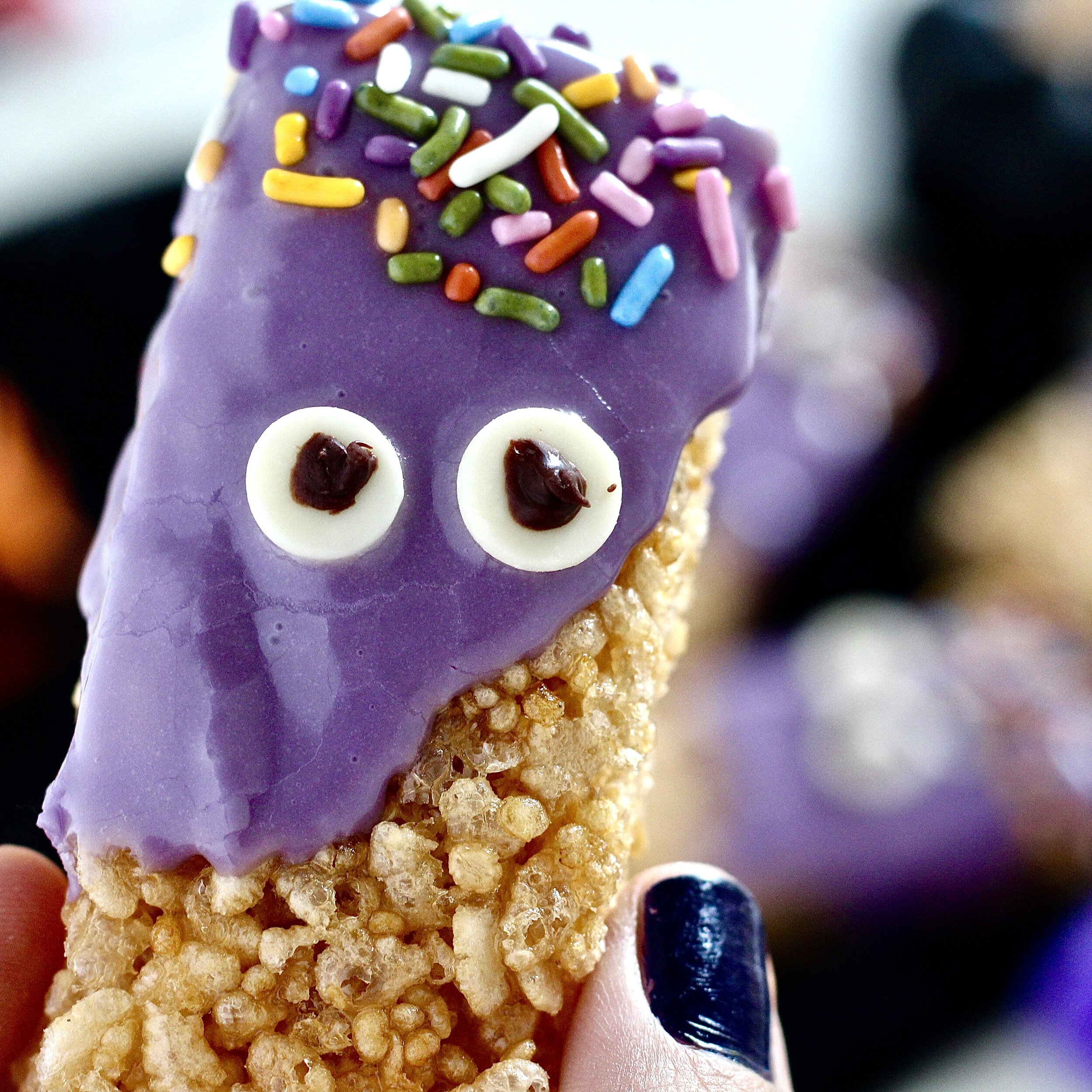  Purple Monster Halloween Treats 