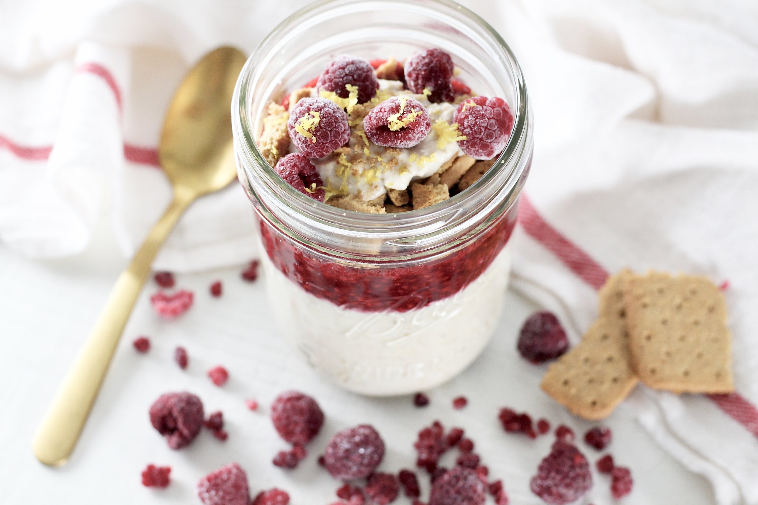  Raspberry Overnight Oats 3 Ways 