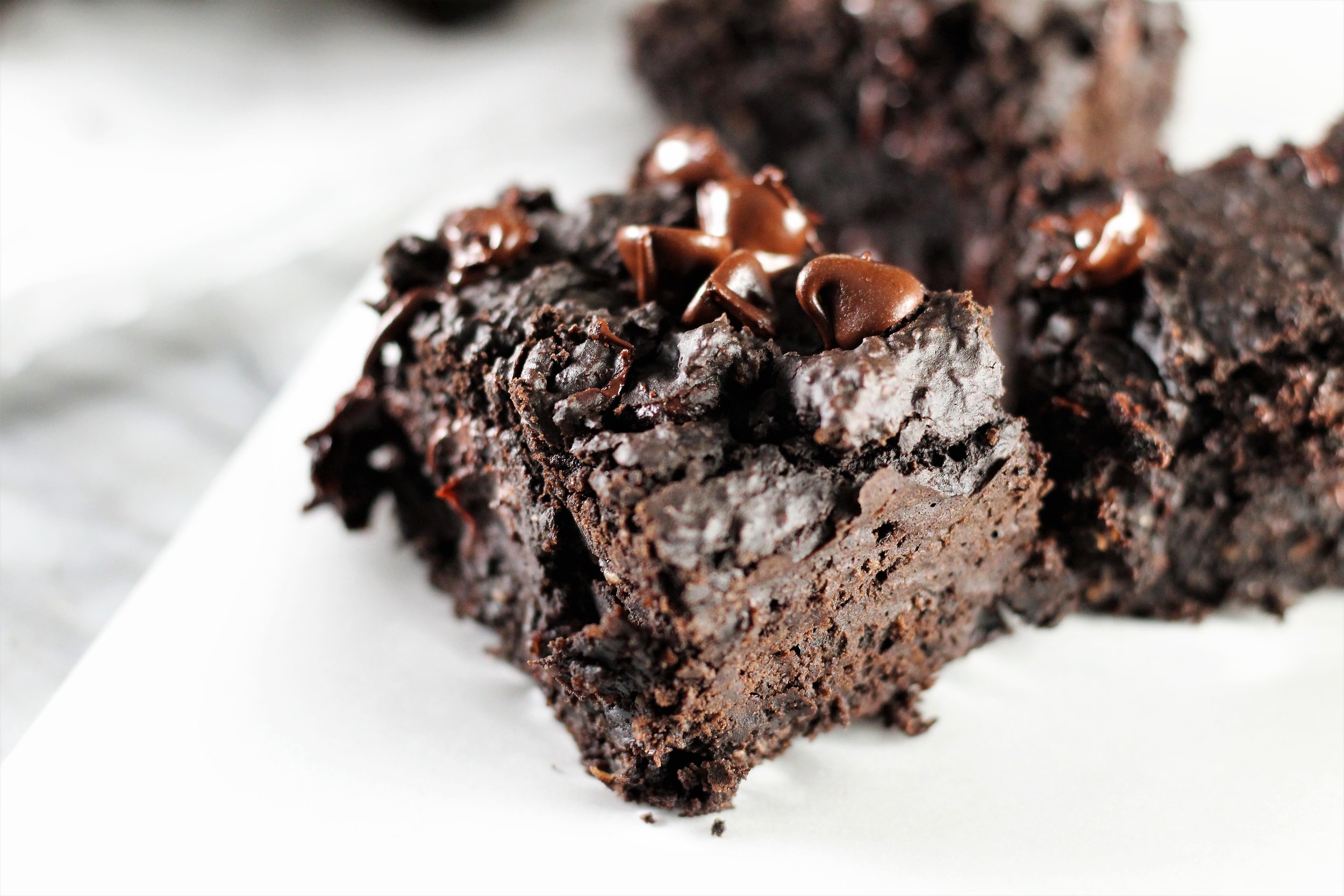   9. Vegan High Protein Fudge Brownies  (10 most popular recipes of 2018)  These are an instant favorite, and appeaI to so many different interests: vegan, high fiber, high protein, gluten free, low sugar, no added sugar, and I could keep going. But what matters most? They taste AMAZING!! 