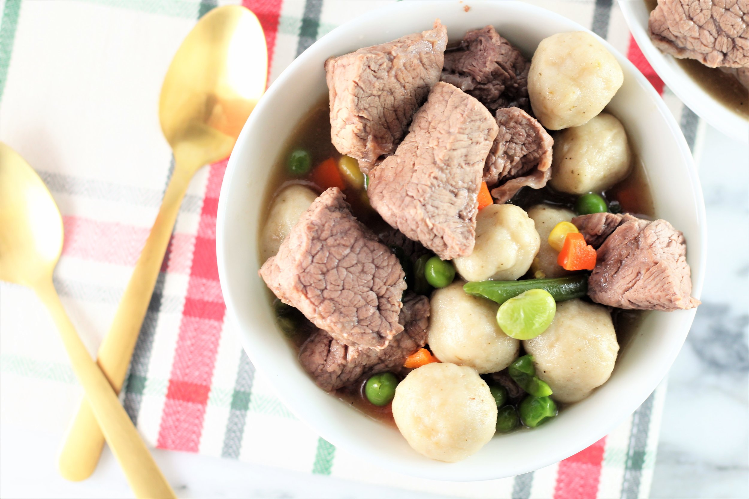  Gluten Free Beef and Dumplings 