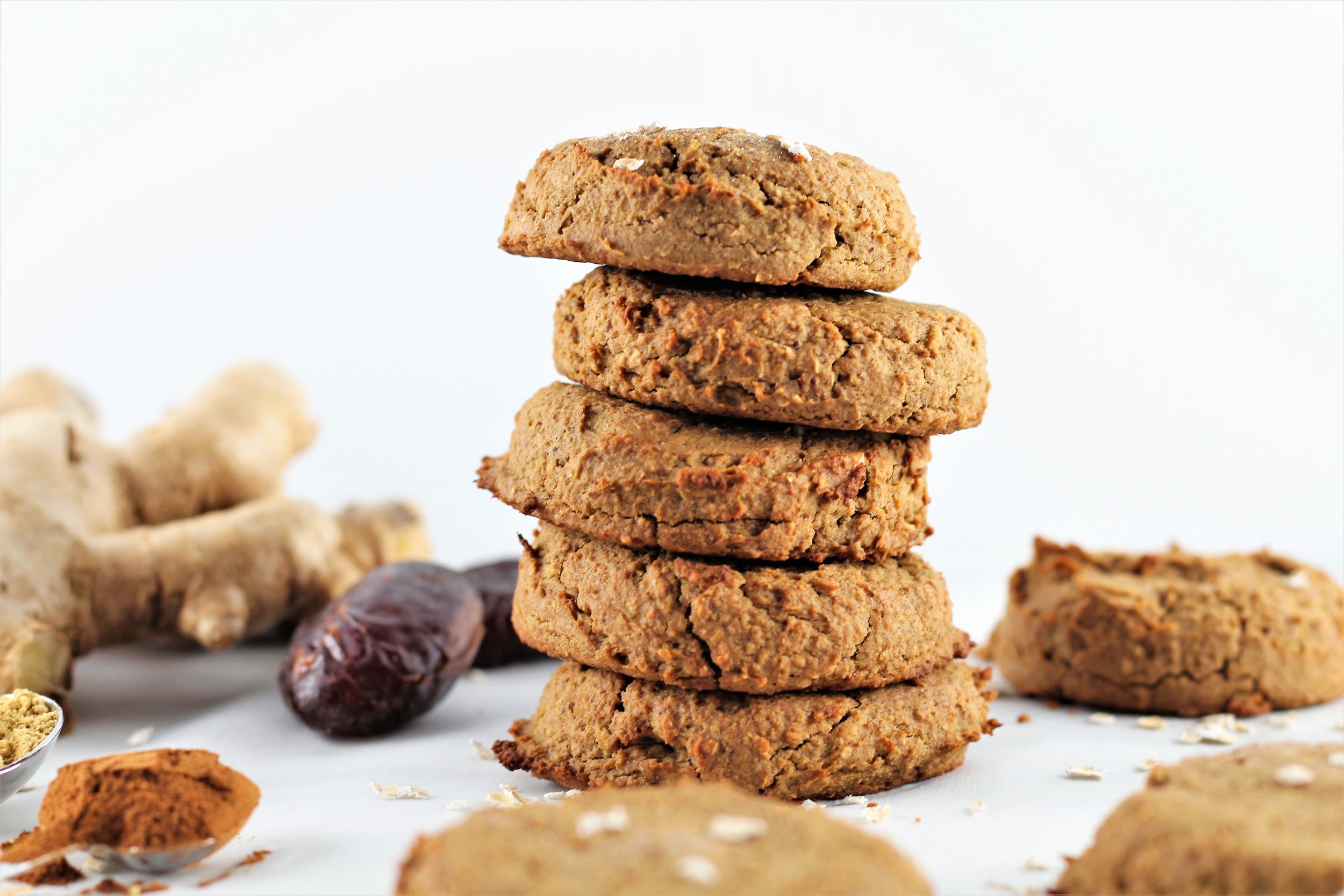 high protein gingerbread cookies