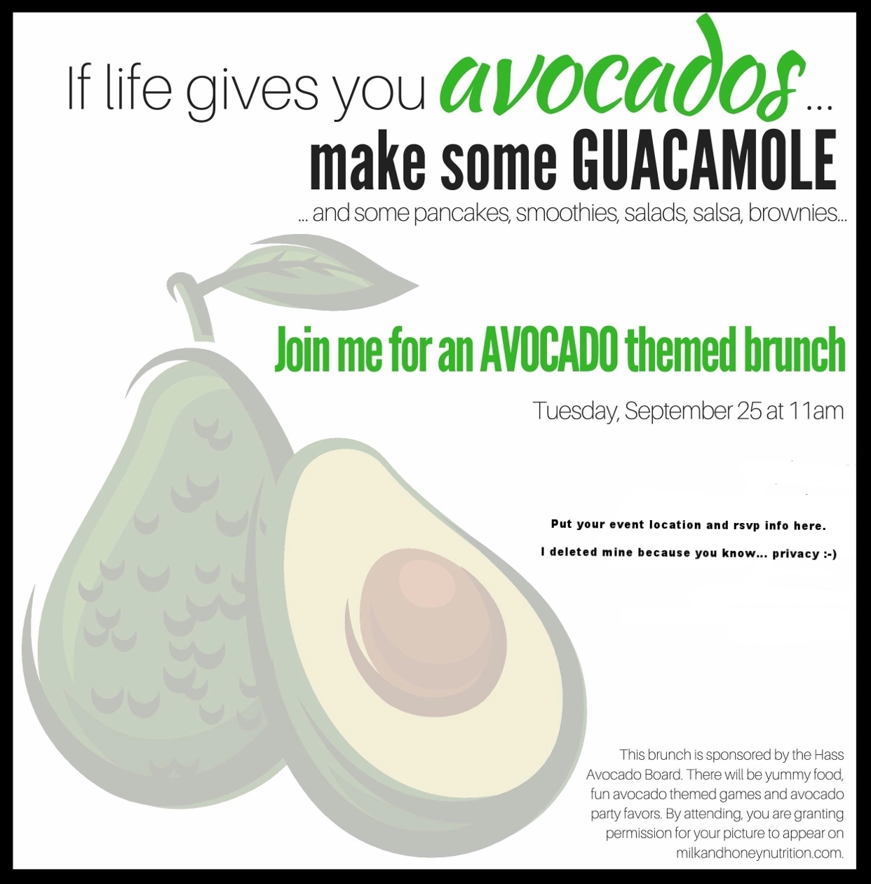  How to host an avocado brunch 