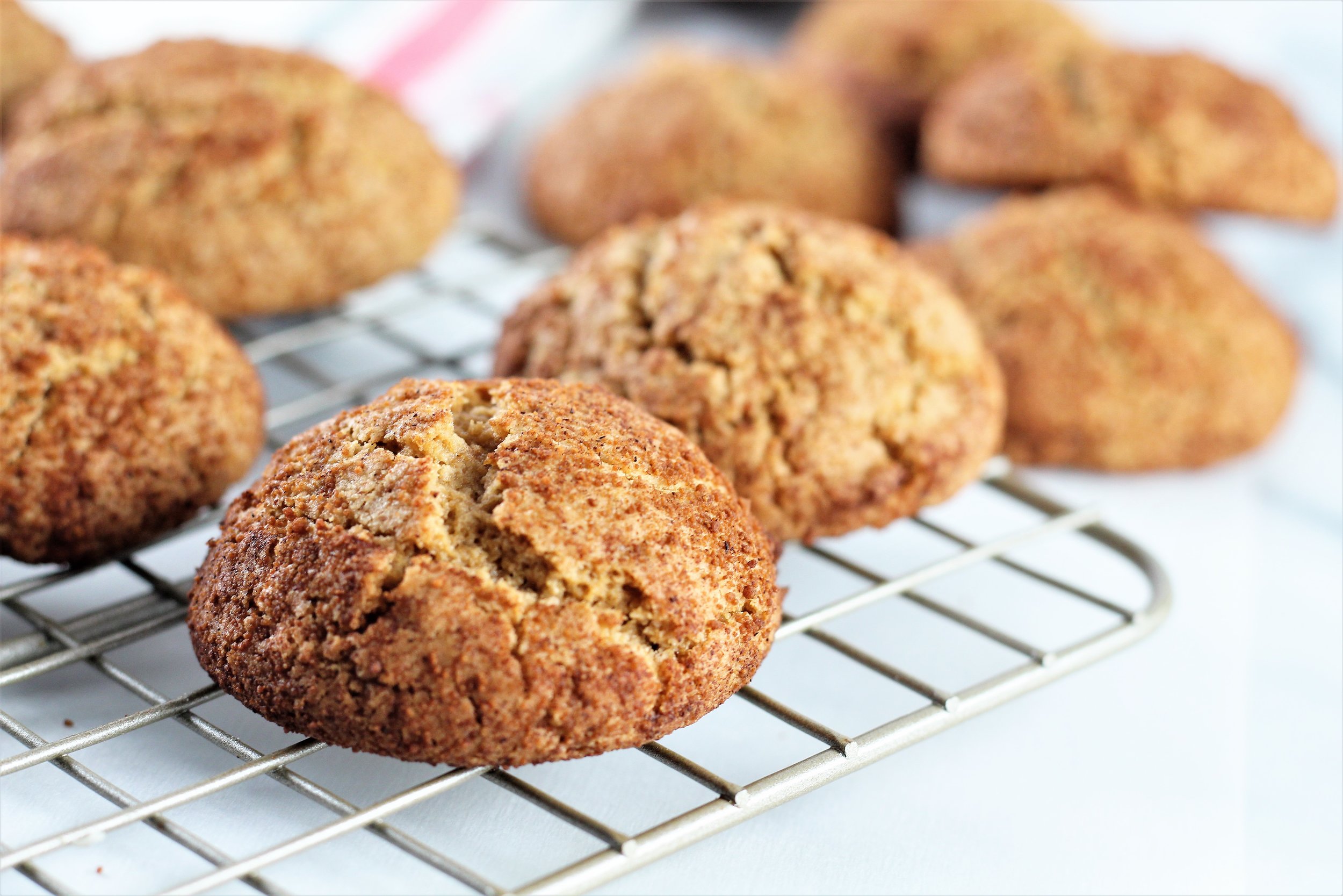  Toasted Almond Snickerdoodle Cookies 