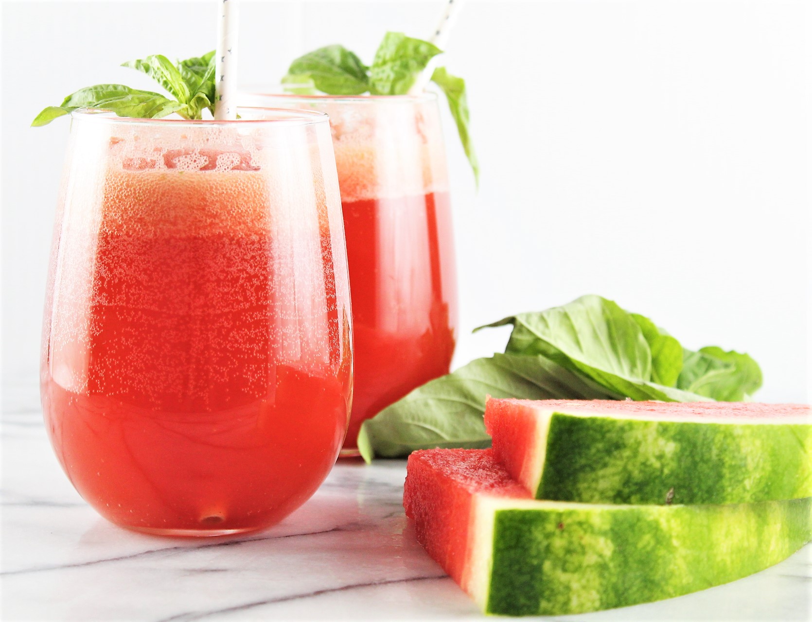 Watermelon Basil Spritzer homemade fruit juice for a nutrient boost | LoveLocal | lovelocal.in