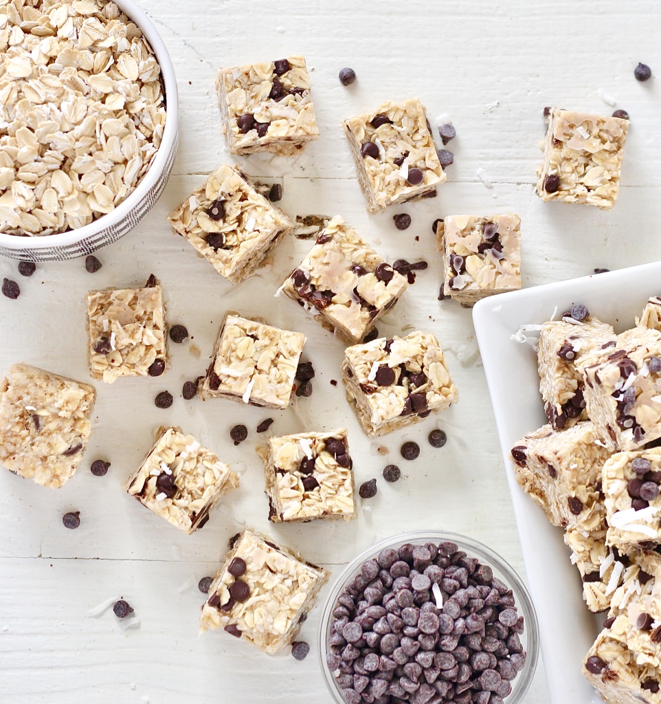 no bake oatmeal chocolate chip cookies