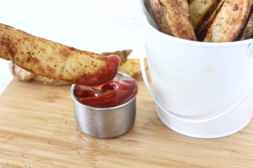 potato wedge dip din ketchup