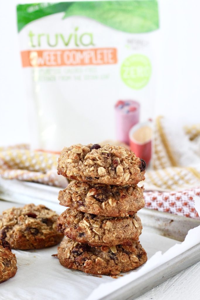 oatmeal raisin breakfast cookies with trove