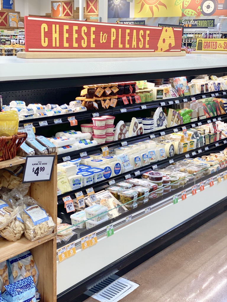 cheese department at sprouts