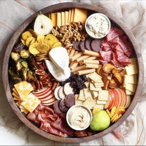 Fall themed charcuterie board