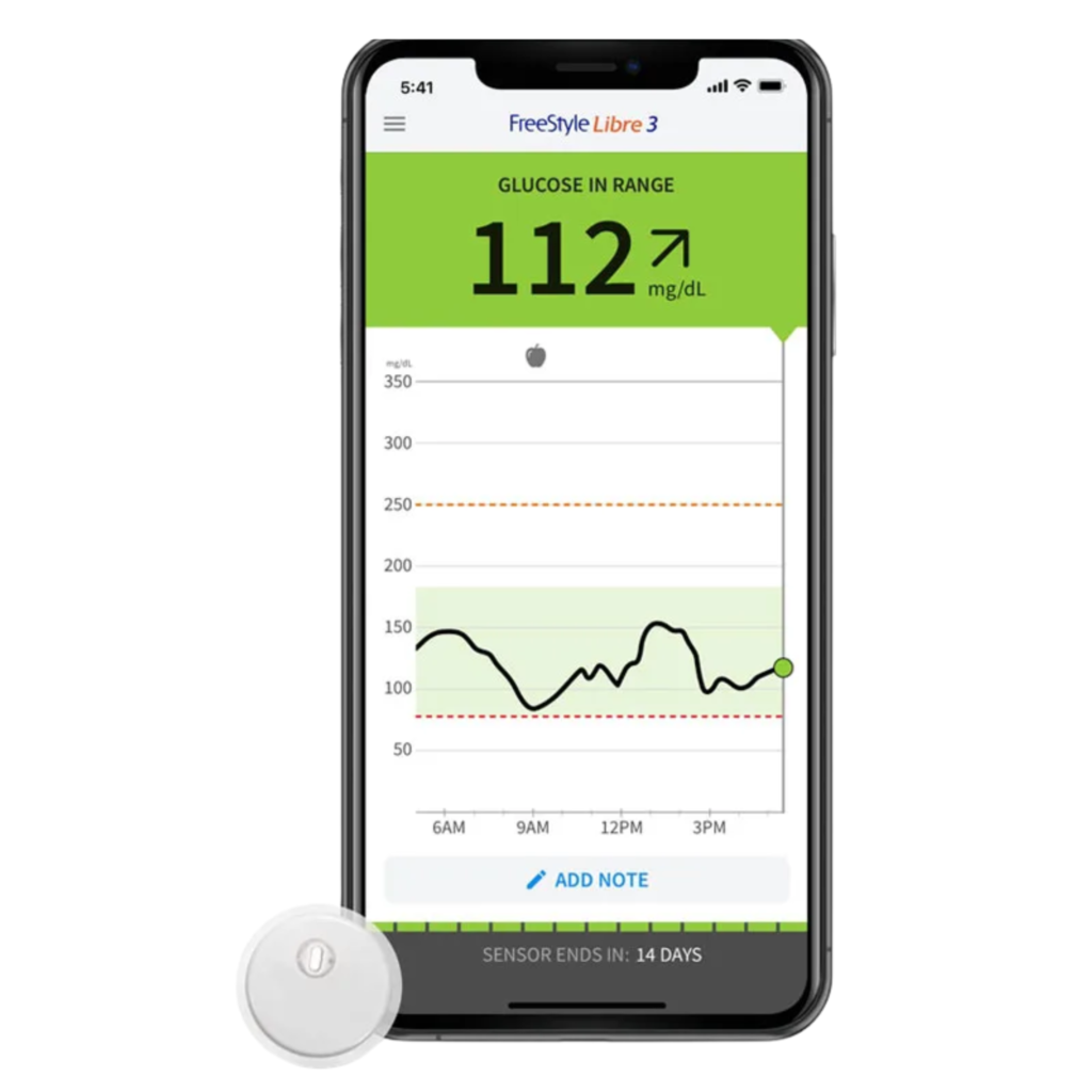 freestyle libre 3 continuous glucose monitoring device