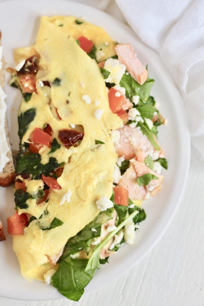 mediterranean omelette diabetes breakfast idea