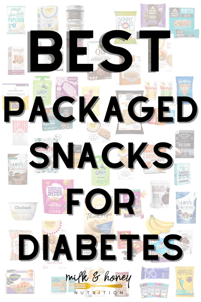 list of best packaged snacks for diabetes