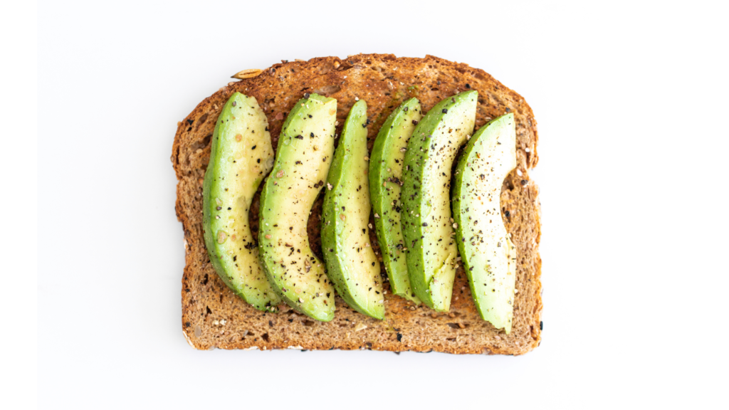 avocado toast whole grain bread bedtime snacks for diabetes