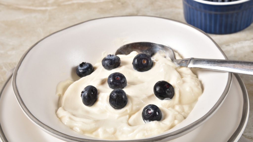 plain greek yogurt with bluberries bedtime snacks for diabetes