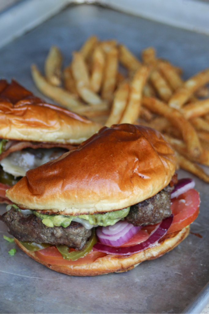 hamburger and french fries fast food for diabetes