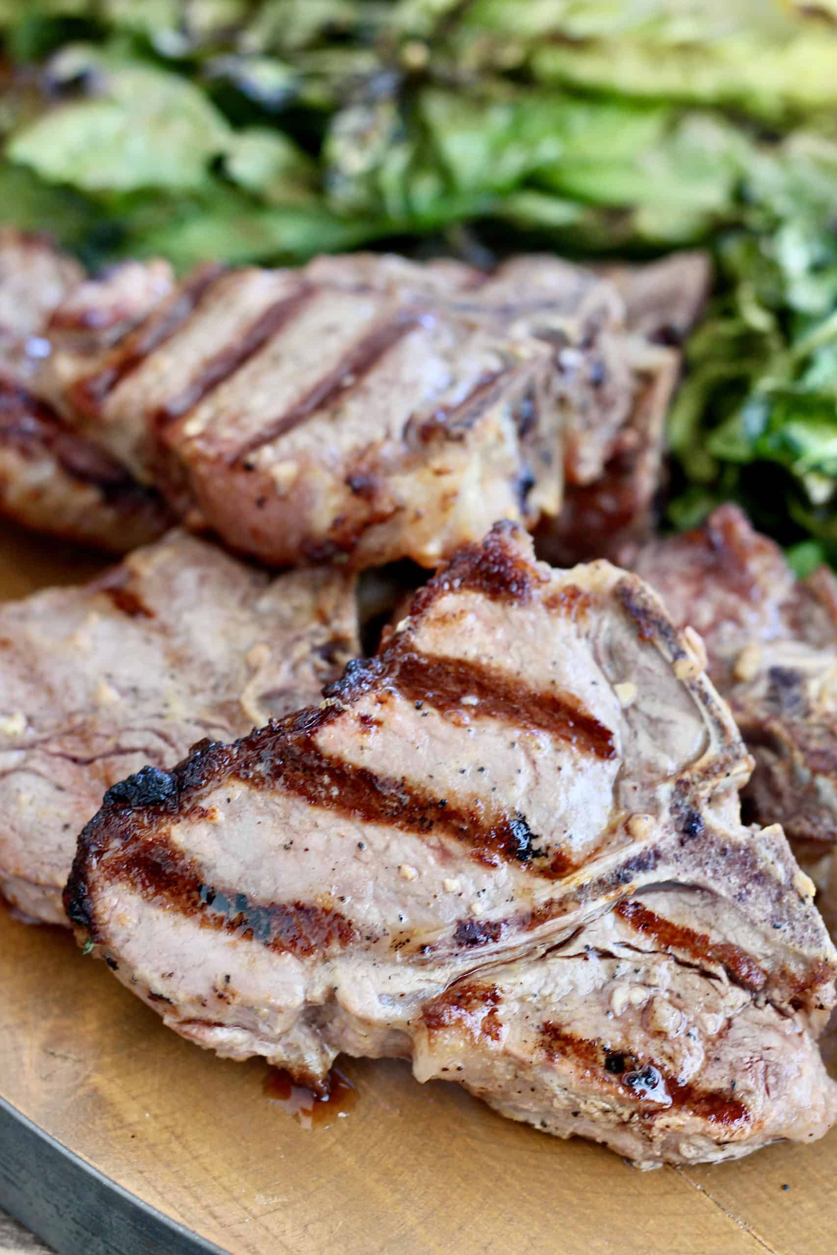 grilled lamb loin chops