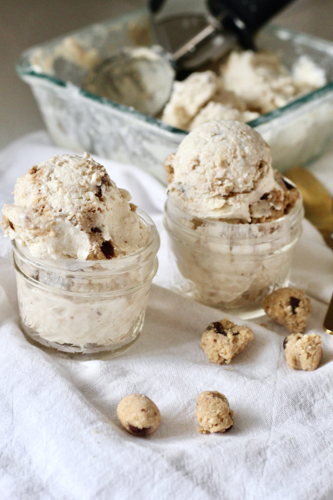 artilleri Habitat reform Cookie Dough Homemade Low Carb Frozen Yogurt | Milk & Honey Nutrition