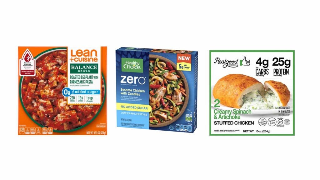 diabetes-friendly frozen meals low carb