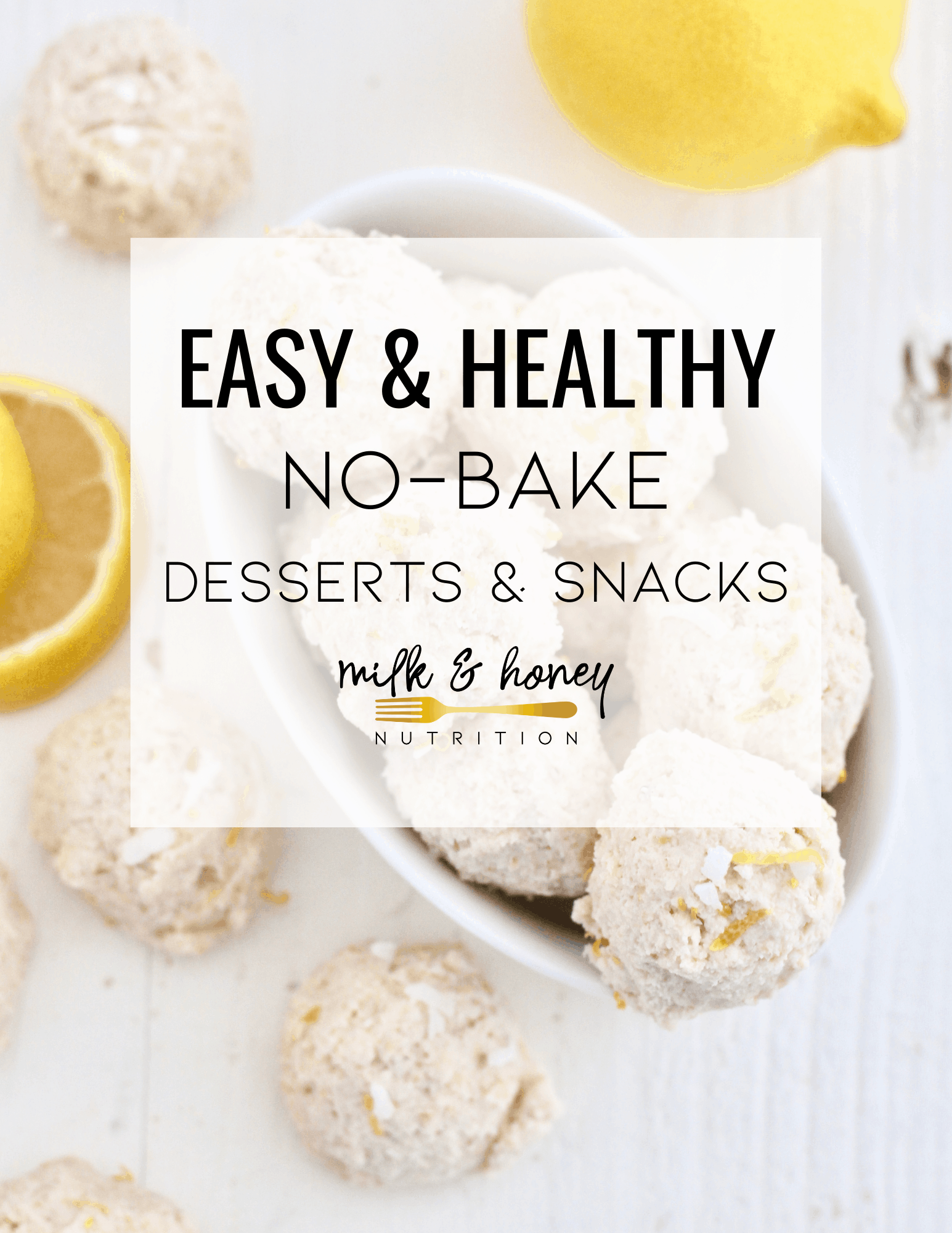 healthy no bake desserts with lemon cheesecake bites