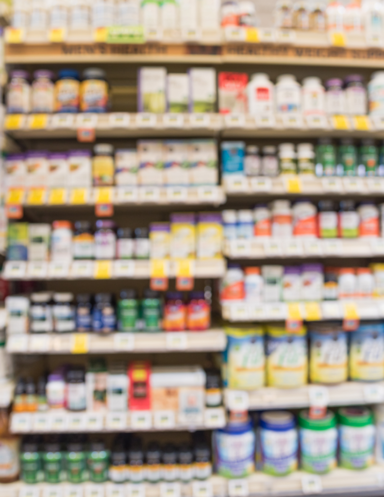 supplement aisle at grocery store best vitamins for diabetes