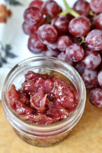 homemade grape jam