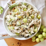 chicken salad with grapes and walnuts