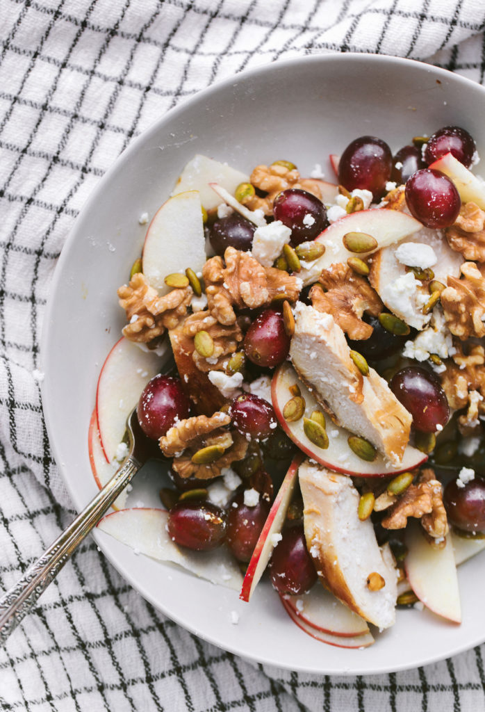 walnut grape chicken salad The Easy Diabetes Cookbook