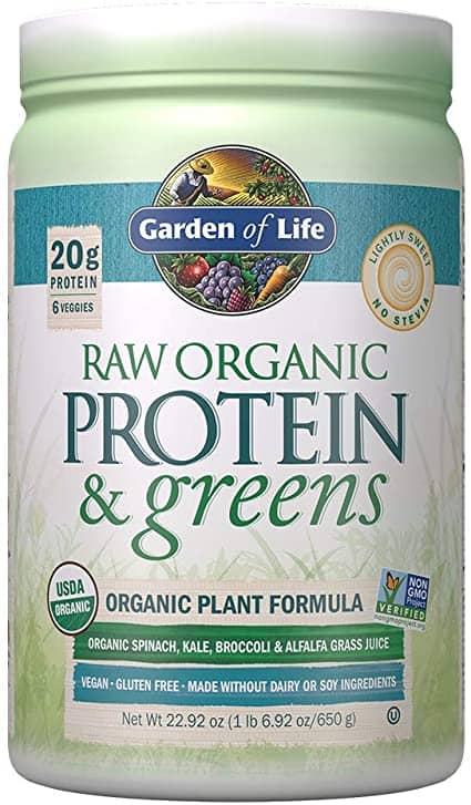 garden of life organic protein and greens