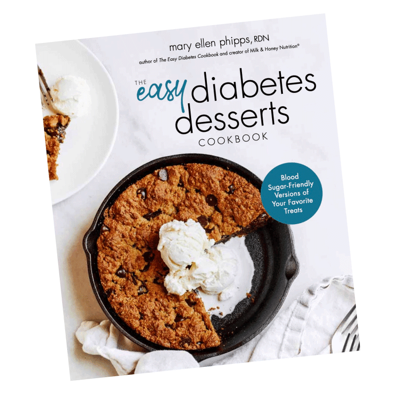 The easy diabetes desserts cookbook by mary ellen phipps