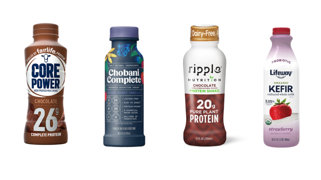 breakfast drinks for diabetes core power high protein milk shake chobani complete yogurt shake ripple nutrition protein drink lifeway kefir with whole milk