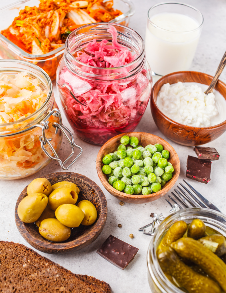 probiotics for diabetes food sources kimchi sauerkraut pickles cottage cheese