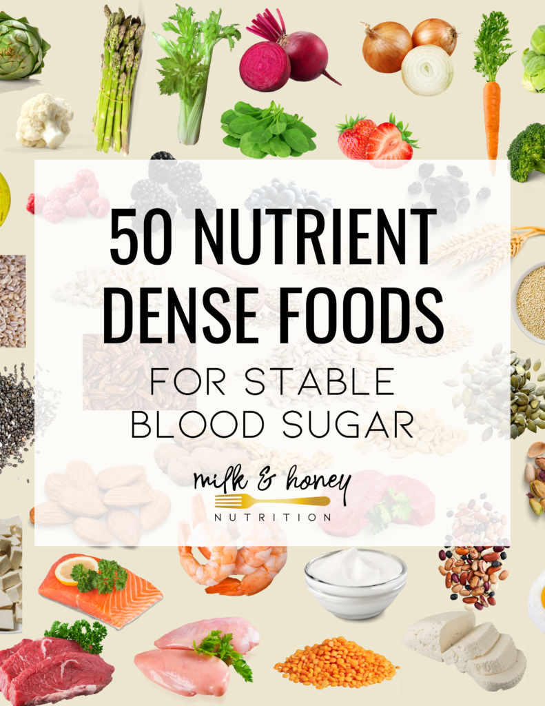 nutrient dense foods examples