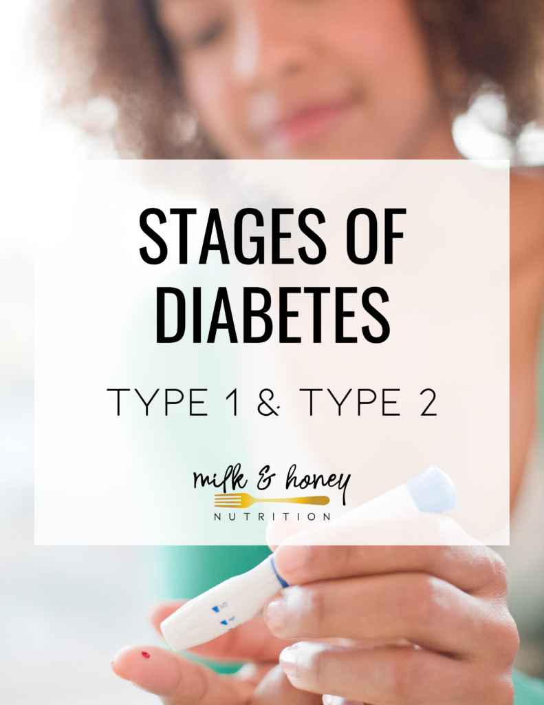 stages of diabetes type 1 and type 2
