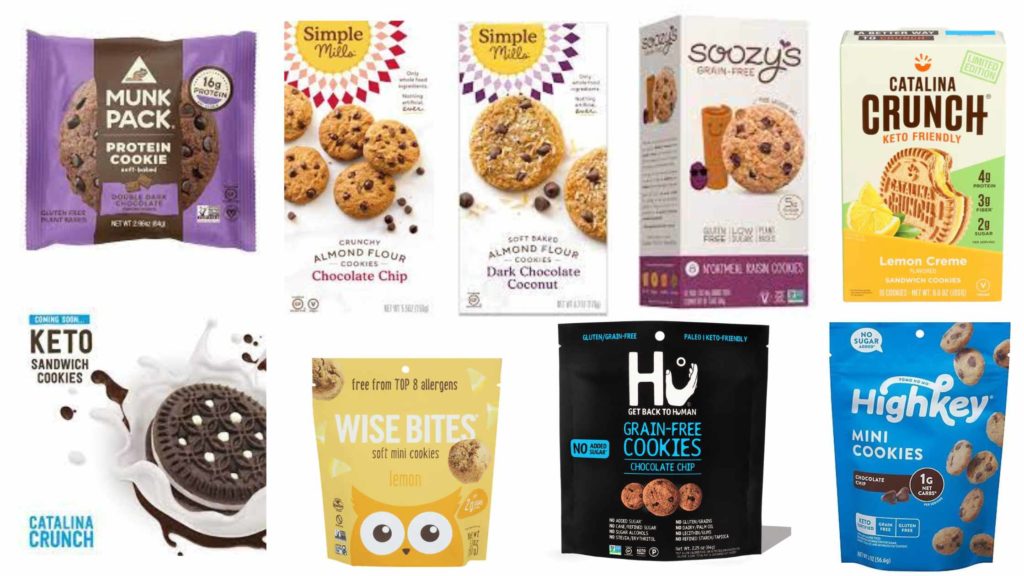 packaged snacks for diabetes cookies | Milk & Honey Nutrition low sugar cookies packaged snacks for diabetes