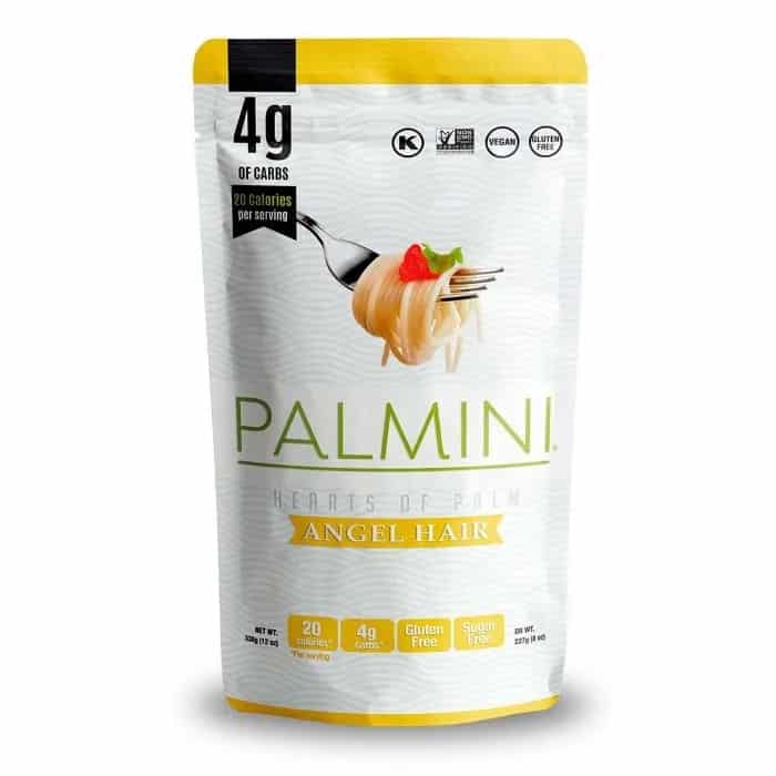 palmini hearts of palm low carb pasta