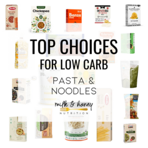 low carb pasta options