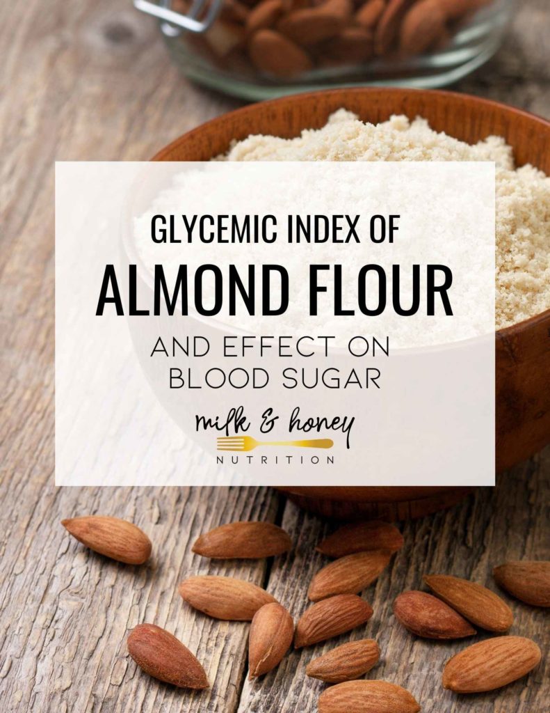 is almond flour good for diabetes? almond flour glycemic index