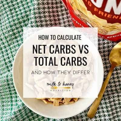net carbs vs total carbs explanation