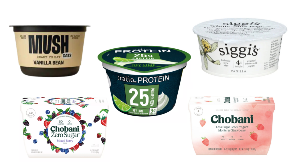 packaged cold snacks for diabetes yogurt